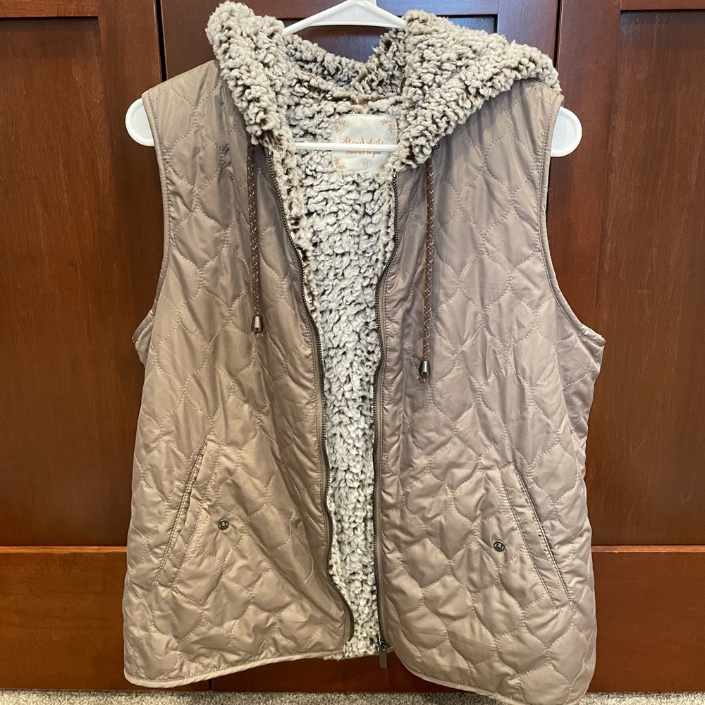 Altar’d State Sherpa lined hooded vest